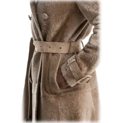 Noblesse Oblige - Monte-Carlo - Trench-X - Beige - Coat - Jacket - Luxury Exclusive Collection - Avvenice^ Jackets
