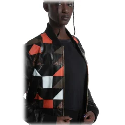 Noblesse Oblige - Monte-Carlo - Pyramid - Multicolor - Coat - Jacket - Luxury Exclusive Collection - Avvenice^ Jackets
