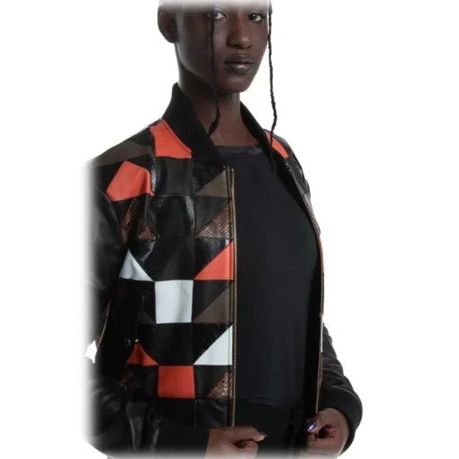 Noblesse Oblige - Monte-Carlo - Pyramid - Multicolor - Coat - Jacket - Luxury Exclusive Collection - Avvenice^ Jackets