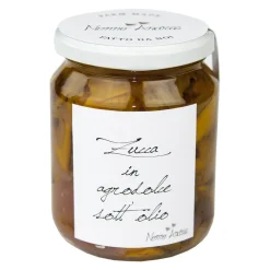 Nonno Andrea - Marinated Sweet & Sour Pumpkin - Marinated Vegetables Organic - Avvenice^ Preserved Foods