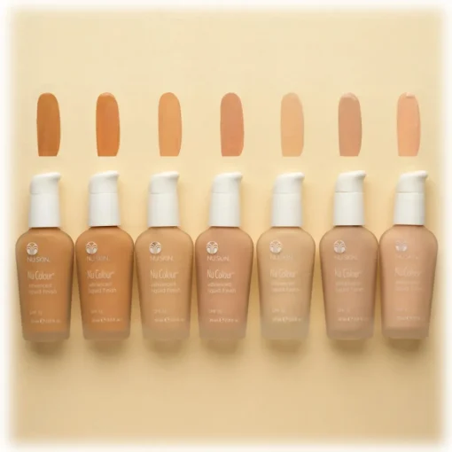 Nu Skin - Advanced Liquid Finish Anti-Ageing Foundation with SPF 15 - Pink Ochre - 30 ml - Body Spa - Beauty - Avvenice^ Natural Cosmetics