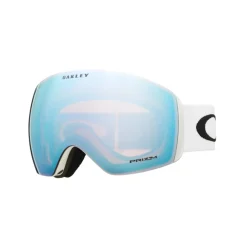 Oakley - Flight Deck™ L - Prizm Snow Sapphire Iridium - Matte White - Snow Goggles - Eyewear - Avvenice