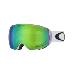Oakley - Flight Deck™ M - Prizm Snow Jade Iridium - Matte White - Snow Goggles - Eyewear - Avvenice