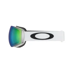 Oakley - Flight Deck™ M - Prizm Snow Jade Iridium - Matte White - Snow Goggles - Eyewear - Avvenice