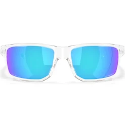 Oakley - Gibston XL - Prizm Sapphire Polarized - Clear - Sunglasses - Eyewear - Avvenice