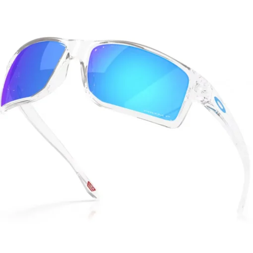 Oakley - Gibston XL - Prizm Sapphire Polarized - Clear - Sunglasses - Eyewear - Avvenice