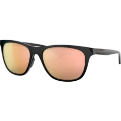 Oakley - Leadline - Prizm Rose Gold Polarized - Polished Black - Sunglasses - Eyewear - Avvenice
