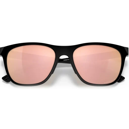 Oakley - Leadline - Prizm Rose Gold Polarized - Polished Black - Sunglasses - Eyewear - Avvenice