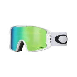 Oakley - Line Miner™ L - Prizm Snow Jade Iridium - Matte White - Snow Goggles - Eyewear - Avvenice^ Ski Googles