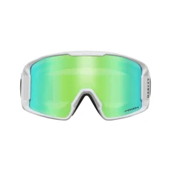 Oakley - Line Miner™ L - Prizm Snow Jade Iridium - Matte White - Snow Goggles - Eyewear - Avvenice^ Ski Googles