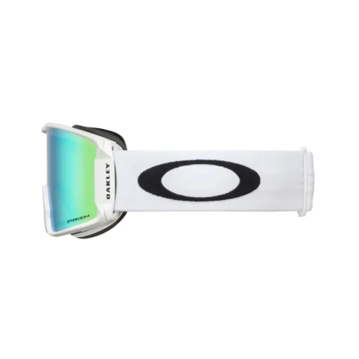 Oakley - Line Miner™ L - Prizm Snow Jade Iridium - Matte White - Snow Goggles - Eyewear - Avvenice^ Ski Googles