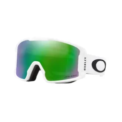 Oakley - Line Miner™ M - Prizm Snow Jade Iridium - Matte White - Snow Goggles - Eyewear - Avvenice^ Ski Googles