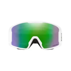 Oakley - Line Miner™ M - Prizm Snow Jade Iridium - Matte White - Snow Goggles - Eyewear - Avvenice^ Ski Googles