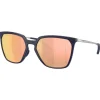 Oakley - Mikaela Shiffrin Signature Series Sielo SQ - Prizm Rose Gold - Matte Navy - Sunglasses - - Avvenice^ Ski Googles