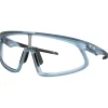Oakley - RSLV - Clear To Black Iridium Photochromic - Matte Transparent Stonewash - Sunglasses - - Avvenice