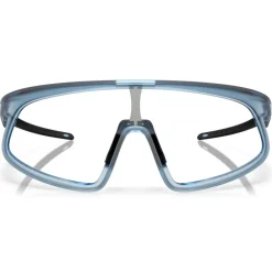 Oakley - RSLV - Clear To Black Iridium Photochromic - Matte Transparent Stonewash - Sunglasses - - Avvenice