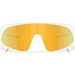Oakley - RSLV - Prizm 24k - Matte White - Sunglasses - Eyewear - Avvenice