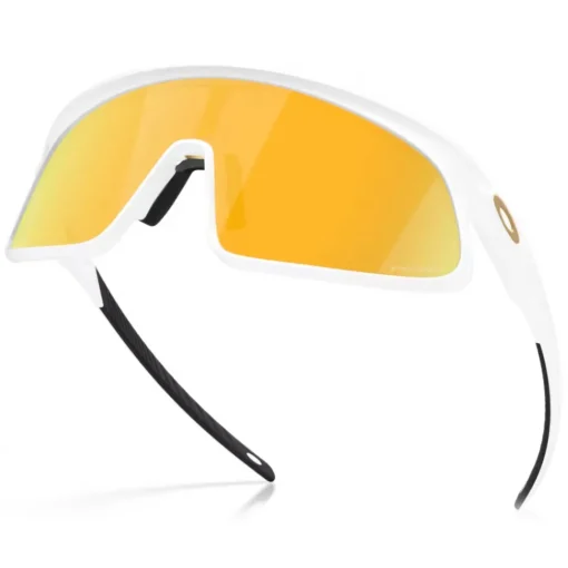 Oakley - RSLV - Prizm 24k - Matte White - Sunglasses - Eyewear - Avvenice