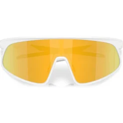 Oakley - RSLV - Prizm 24k - Matte White - Sunglasses - Eyewear - Avvenice