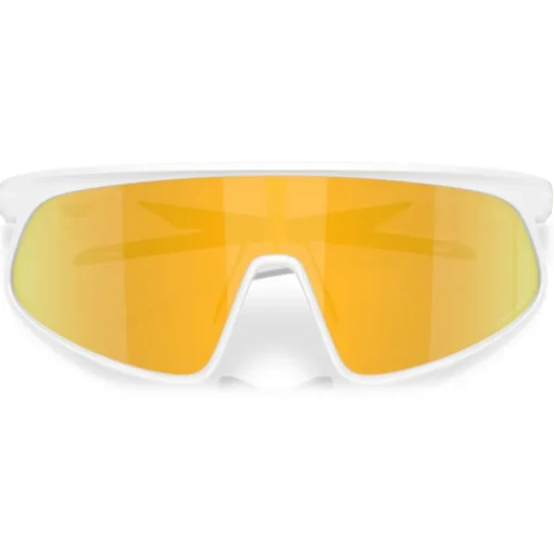 Oakley - RSLV - Prizm 24k - Matte White - Sunglasses - Eyewear - Avvenice