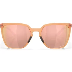Oakley - Sielo SQ - Prizm Rose Gold Polarized - Matte Transparent Ginger - Sunglasses - Eyewear - Avvenice