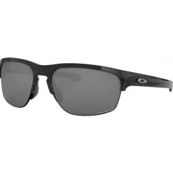 Oakley - Sliver™ Edge - Prizm Black Polarized - Polished Black - Sunglasses - Eyewear - Avvenice