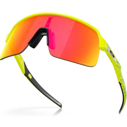 Oakley - Sutro Lite Inner Spark Collection - Prizm Ruby - Matte Tennis Ball Yellow - Sunglasses - - Avvenice