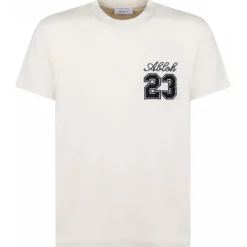 Off-White - 23 Skate T-Shirt - Light Beige - Exclusive Luxury Collection - Avvenice^ T-shirt
