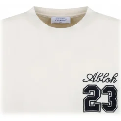 Off-White - 23 Skate T-Shirt - Light Beige - Exclusive Luxury Collection - Avvenice^ T-shirt