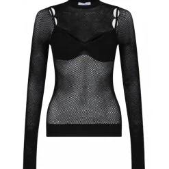 Off-White - Arrow Fishnet Top - Exclusive Luxury Collection - Avvenice^ Sweatshirts