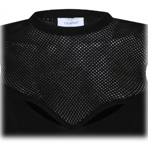 Off-White - Arrow Fishnet Top - Exclusive Luxury Collection - Avvenice^ Sweatshirts