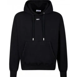 Off-White - Arrows Embroidered Hoodie - Exclusive Luxury Collection - Avvenice