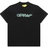 Off-White - Black and Green T-Shirt - Exclusive Luxury Collection - Avvenice^ T-shirt