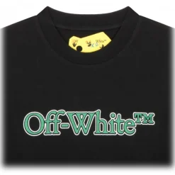 Off-White - Black and Green T-Shirt - Exclusive Luxury Collection - Avvenice^ T-shirt