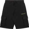 Off-White - Black and Multicolour Track Shorts - Exclusive Luxury Collection - Avvenice