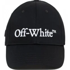Off-White - Black Bookish Drill Baseball Cap - Exclusive Luxury Collection - Avvenice^ Other Accessories