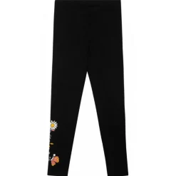Off-White - Black Funny Flowers Leggings - Exclusive Luxury Collection - Avvenice^ Trousers