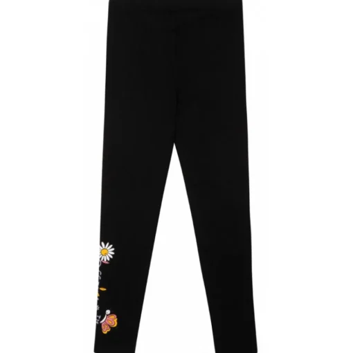 Off-White - Black Funny Flowers Leggings - Exclusive Luxury Collection - Avvenice^ Trousers