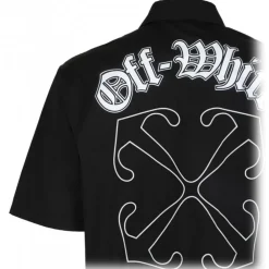Off-White - Black Gothic Arrow Shirt - Exclusive Luxury Collection - Avvenice^ T-shirt