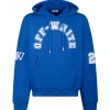 Off-White - Blue Football Print Hoodie - Exclusive Luxury Collection - Avvenice^ Sweatshirts