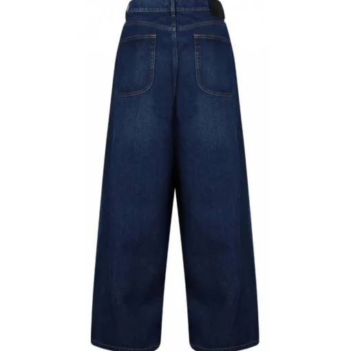 Off-White - Blue Logo Embroidered Jeans - Exclusive Luxury Collection - Avvenice^ Trousers