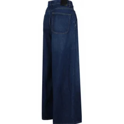 Off-White - Blue Logo Embroidered Jeans - Exclusive Luxury Collection - Avvenice^ Trousers