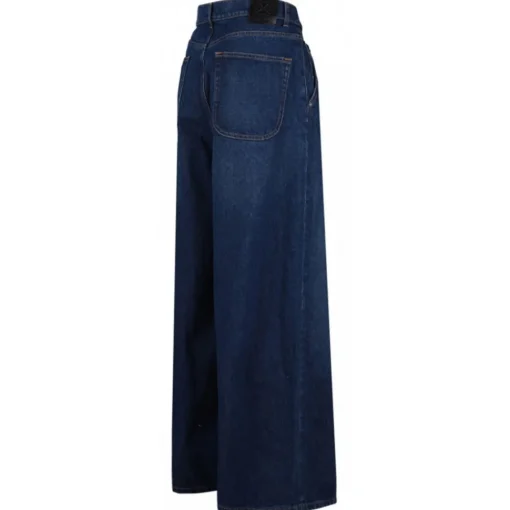 Off-White - Blue Logo Embroidered Jeans - Exclusive Luxury Collection - Avvenice^ Trousers