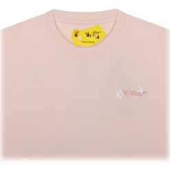 Off-White - Kids Pink T-Shirt - Exclusive Luxury Collection - Avvenice