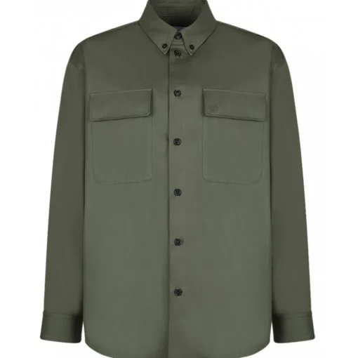 Off-White - Military Green Shirt Jacket - Exclusive Luxury Collection - Avvenice^ Jackets