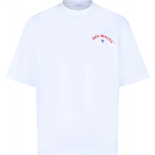 Off-White - White Star Arrow T-Shirt - Exclusive Luxury Collection - Avvenice^ T-shirt