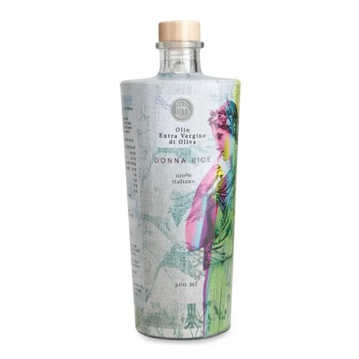 Olio le Donne del Notaio - Donna dei Ferri - Glass Bottle - Extra Virgin Olive Oil - Artisan - Italian High Quality - 500 ml - Avvenice^ Oil & Vinegar