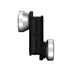 Olloclip - 4 in 1 Lens Set - Silver / Black Clip - iPhone 6 / 6s / 6 Plus / 6s Plus - Fisheye Wide-Angle Macro - Lens Set - Avvenice^ Photo & Video