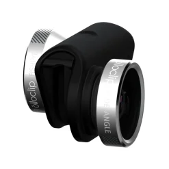 Olloclip - 4 in 1 Lens Set - Silver / Black Clip - iPhone 6 / 6s / 6 Plus / 6s Plus - Fisheye Wide-Angle Macro - Lens Set - Avvenice^ Photo & Video