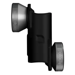 Olloclip - 4 in 1 Lens Set for Otterbox Universe - Space Grey / Black Clip - iPhone 6 / 6s / 6 Plus / 6s Plus - Lens Set - Avvenice
